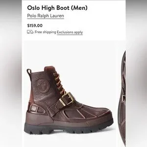 Polo Ralph Lauren Oslo Boots. Brand New. With Tags. Size 11. s-l400.jpg main image 2